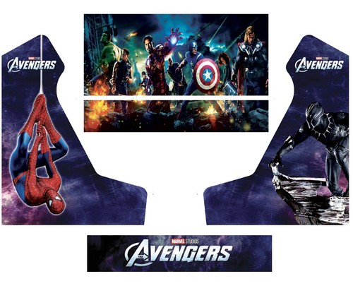 Stickers bartop avengers - bartop,