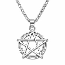 Pendentif pentacle 30 pouces