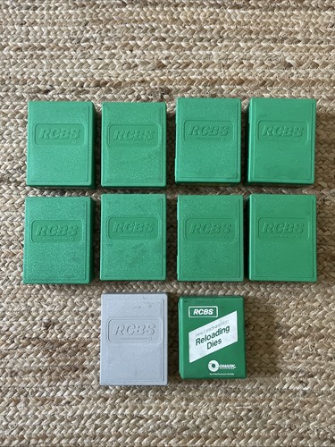 Rcbs reloading die - die, boxes