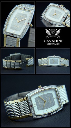 Montre hommes inox cavadini - montre,