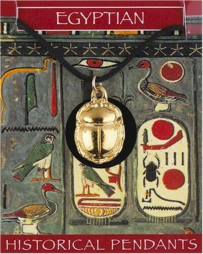 Pendentif scarabée doré - pendentif,