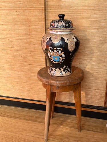Imposant vase chinois ancien - ,