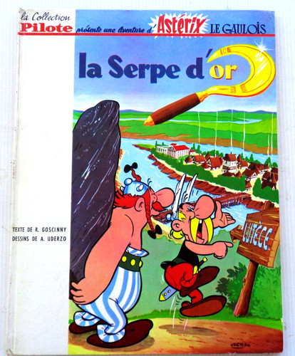 Pilote asterix serpe or - la, d'or