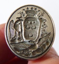 Sceau cachet seal en argent