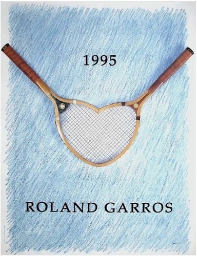 Roland garros affiche - garros,