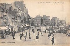CPA 50 CHERBOURG / LE QUAI DE