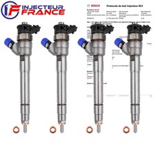 4x 0445110569 Injecteur Fiat Opel Vauxhall Renault 1.6 dCi 166000804R