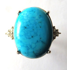 Bague turquoise arizona - en, d'arizona-