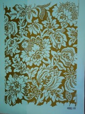 PLANCHE PAPIER PEINT XX°