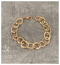 Bracelet Gros Maillons Plaqué