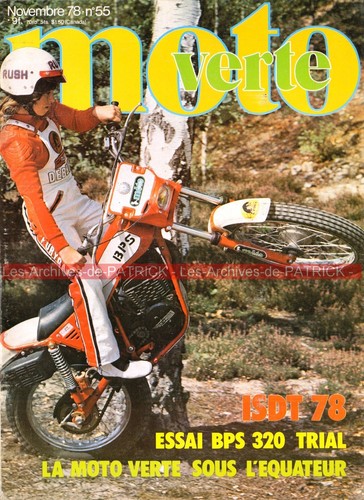 Moto verte essai bps - verte,