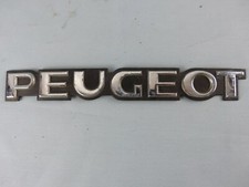 PEUGEOT  ancien insigne emblème logo sigle monogramme badge carrosserie