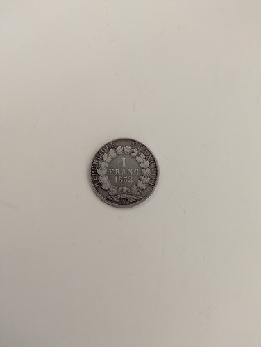 Piece franc argent - argent, a