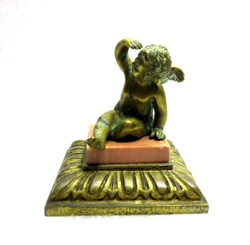 Petit bronze angelot - petit,