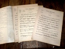 Scènes pittoresques 4ème suite d'orchestre partition petit orchestre Massenet