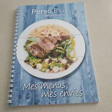 LIVRE PERSO PLUS WEIGHT WATCHERS MES MENUS MES ENVIES