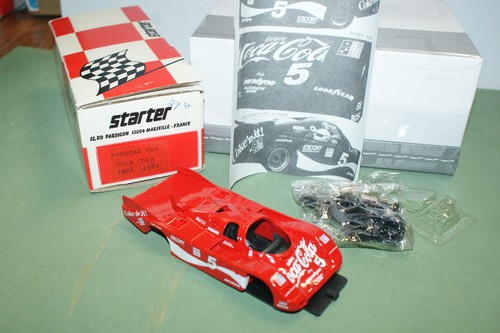 Starter porsche 962 coca - 1/43,