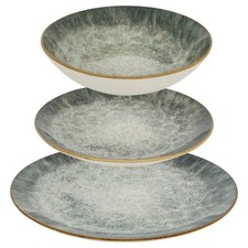 Service de Table 12 Pièces "Juliette" 26cm Vert