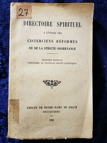 Directoire spirituel - directoire,