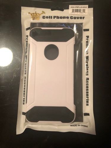 White iphone plus case - white,