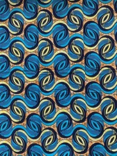 Coupons de Tissus Pagne Wax Africain africain 2 yards / 💯% Coton qualité Sup