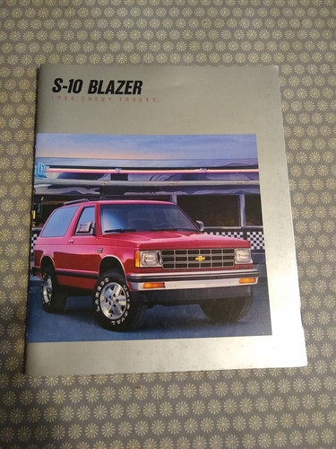 Brochure blazer chevrolet - brochure,