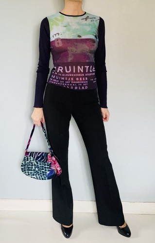 Top meshtattoo ours polaire - top,