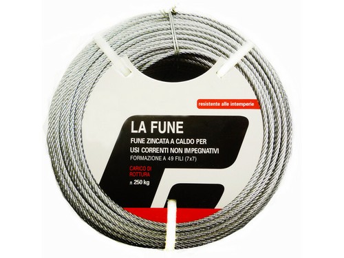 Corde câble acier - acier, pour