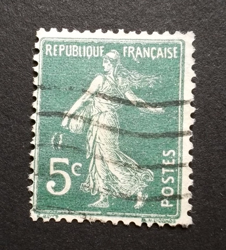 Variete timbre france semeuse - variete,