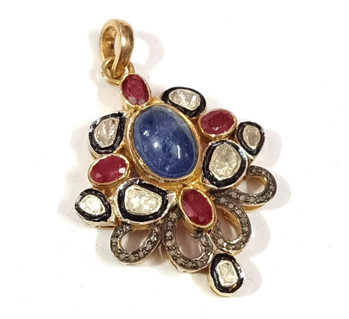 Pendentif goutte argent - goutte, en