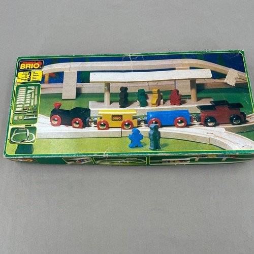 Brio wooden railway set - brio,