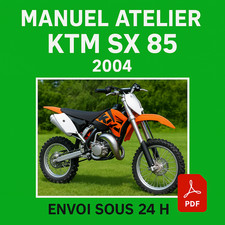 Manuel Atelier KTM SX 85 2004