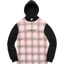 Supreme Shadow Plaid Hooded