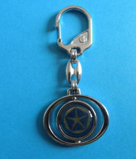 Porte clé automobile CHRYSLER  bleu