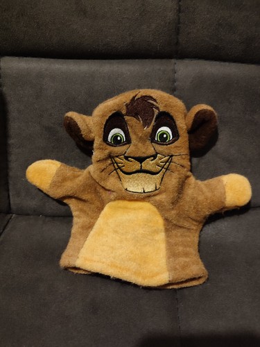 Doudou marionnette eponge roi