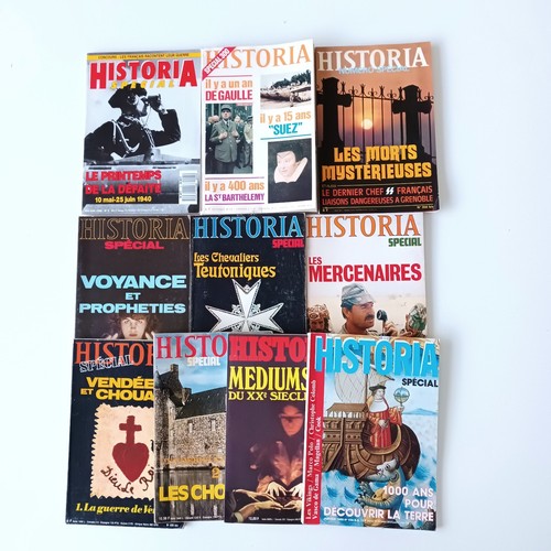 Lot revues historia - 10, historia-