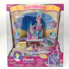 NIB - RARE Polly Pocket Château de Cendrillon DISNEY Bluebird 1995