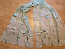 Foulard Florale En Soie Mayerline