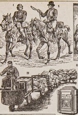 Gravure ancienne originale "La