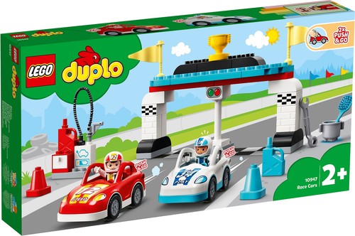 Lego duplo race cars - race,
