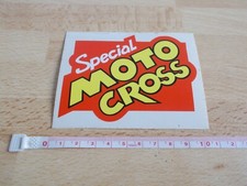 Autocollant SPÉCIAL MOTO CROSS