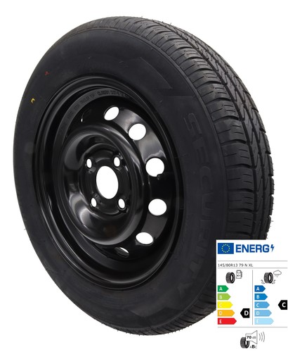 Roue compléte 145r13 100 - roue,