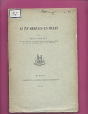 1899 SARTHE MONOGRAPHIE SAINT