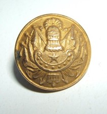 BOUTON DORé GENERAL SECONDE ET  III° REPUBLIQUE - 14 mm - Fbt non marquée