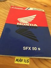 Honda scooter SFX50S SFX50 S SFX 50 revue technique manuel atelier