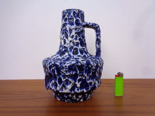 Gras lave keramik vase - keramik,