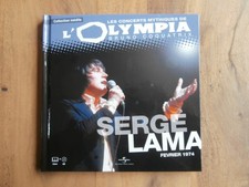 CD + LIVRE SERGE LAMA OLYMPIA