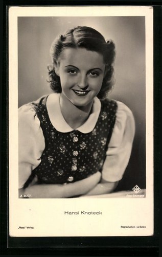 Carte postale actrice - carte, de