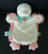SD. DOUDOU PLAT MARIONNETTE BABY NAT PINGOUIN Neskimos BN0398  EXCELLENT ETAT