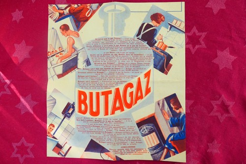 Jeu vintage butagaz ancien - jeu,